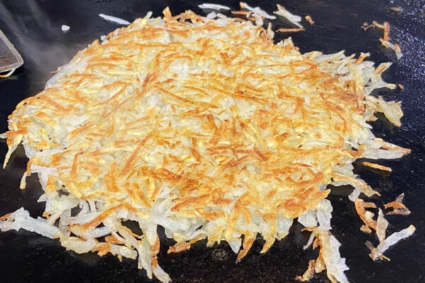 How to Cook Hashbrowns on a Griddle