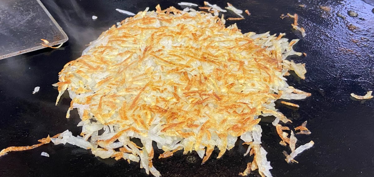 How to Cook Hashbrowns on a Griddle