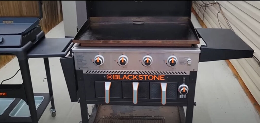 What are the benefits of using a Blackstone griddle indoors