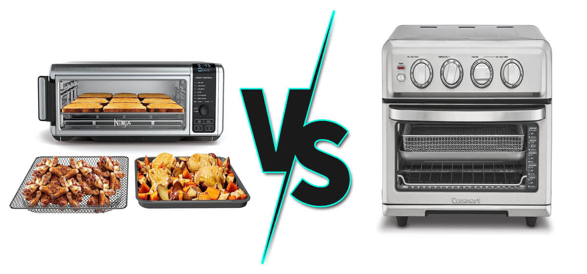 Ninja vs Cuisinart air fryer toaster oven