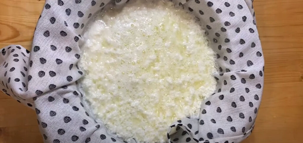 Preparing the Milk to Make Paneer