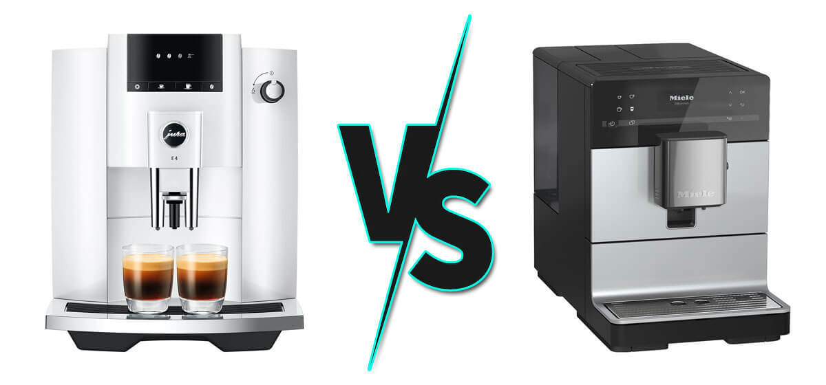 jura vs miele coffee machines