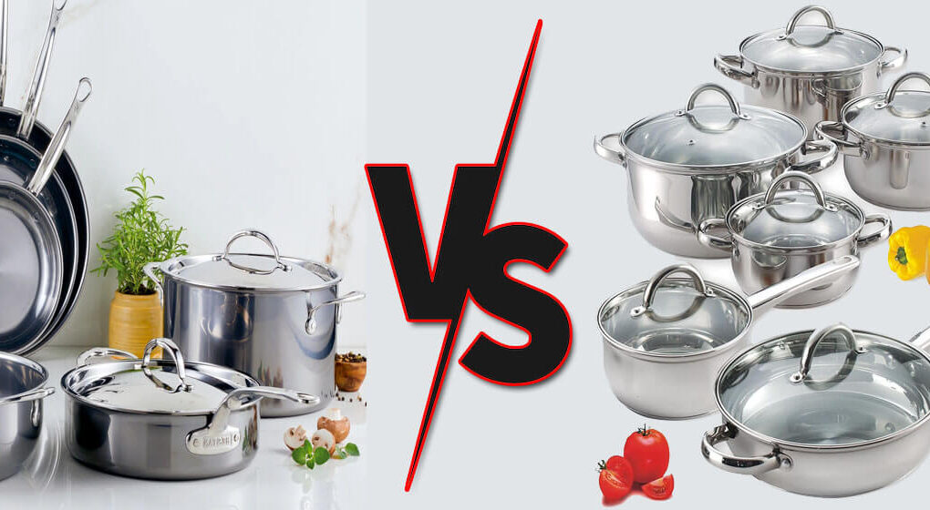 titanium vs stainless steel cookware